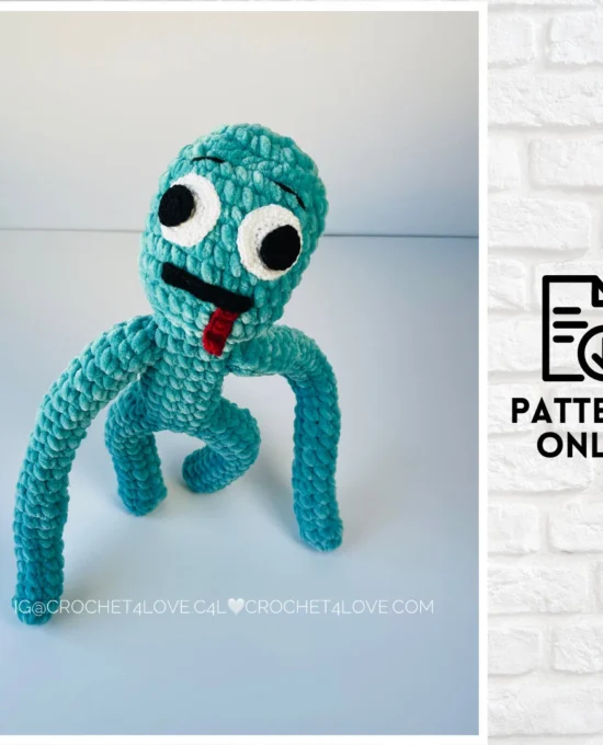 PDF Pattern – Green – Roblox Rainbow Friends