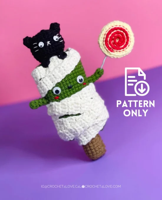 PDF Pattern – Set 4 Halloween Desserts