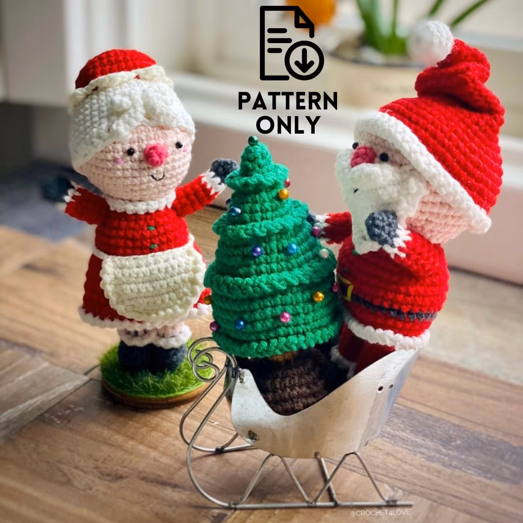 PDF file - Mr and Mrs Santa Claus doll toys