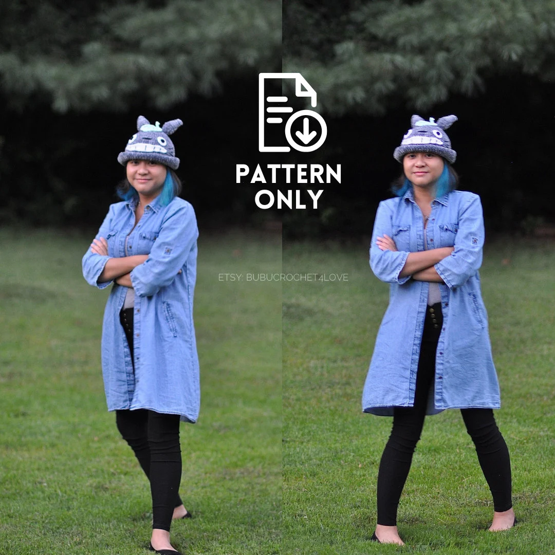 PDF Pattern - Ami Racoon Crochet Hat - Image 6