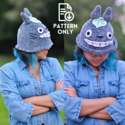PDF Pattern - Ami Racoon Crochet Hat