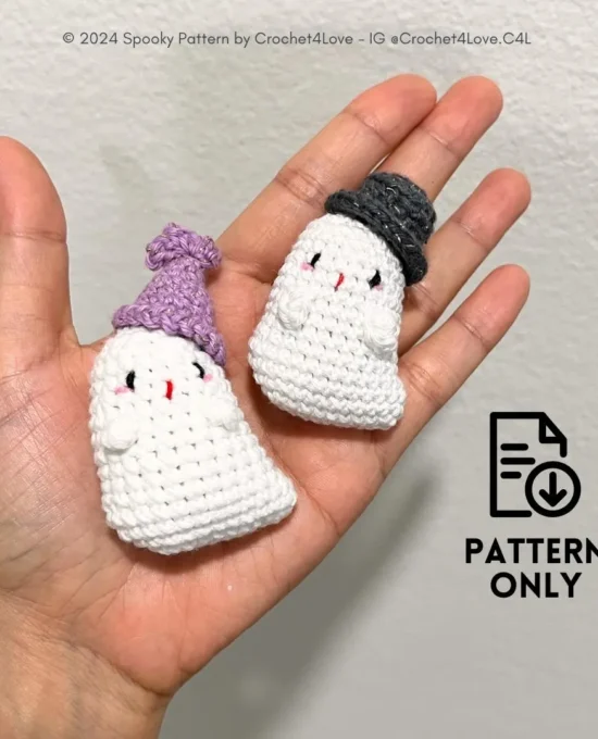 PDF Pattern – Crochet Spooky Ghost