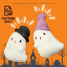 PDF Pattern - Crochet Spooky Ghost