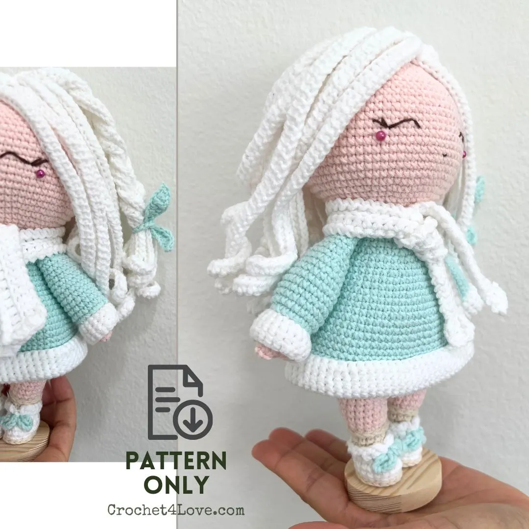 PDF pattern - Winter Girl Little Ember (Ember Glow) - Image 6