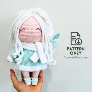 PDF pattern - Winter Girl Little Ember (Ember Glow)
