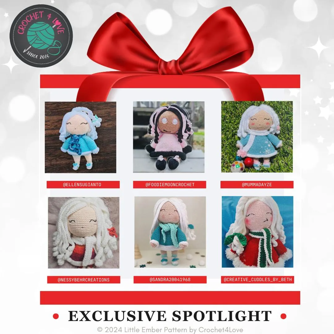 PDF pattern - Winter Girl Little Ember (Ember Glow) - Image 8