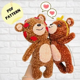 PDFPattern - Kissing Bears