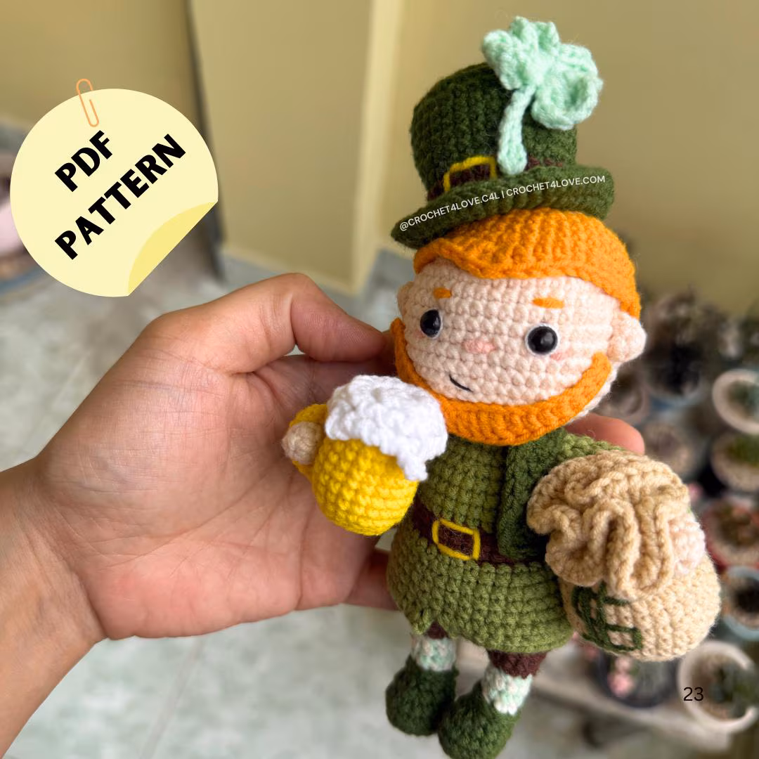 Pdf Pattern - Saint Patrick - Image 3